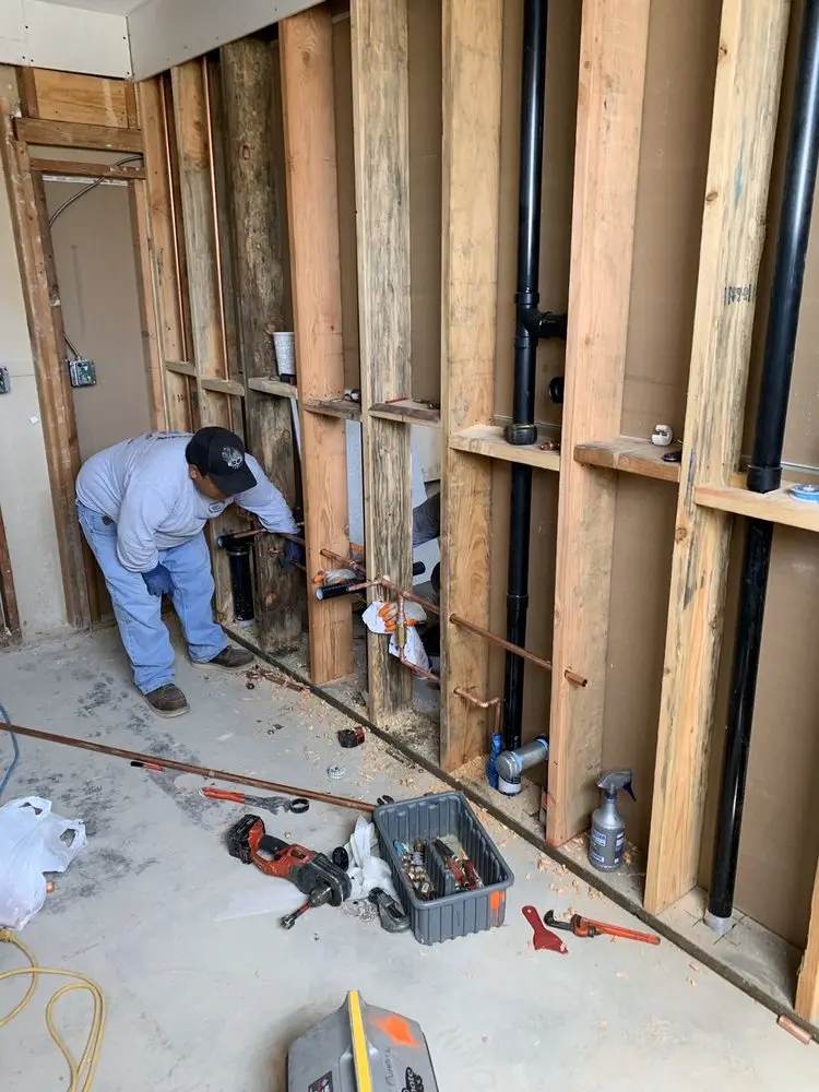 Commercial rough-in plumbing for Commercial Plumbing in Sagamore